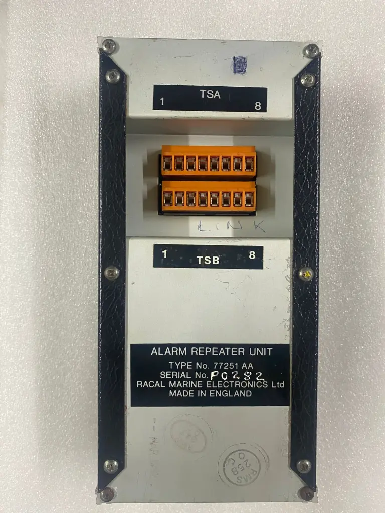 RACAL MARINE ELECTRONICS 77251AA ALARM REPEATER UNIT