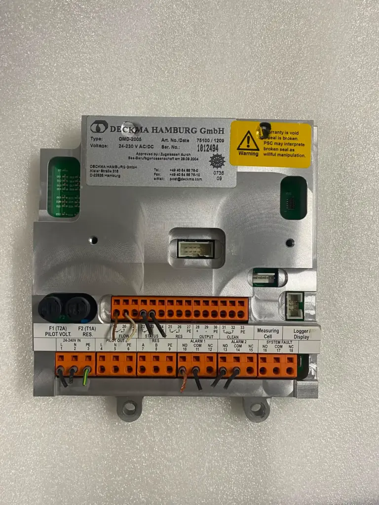DECKMA HAMBURG OMD-2005 PCB MODULE 75100 24-230VAC/DC