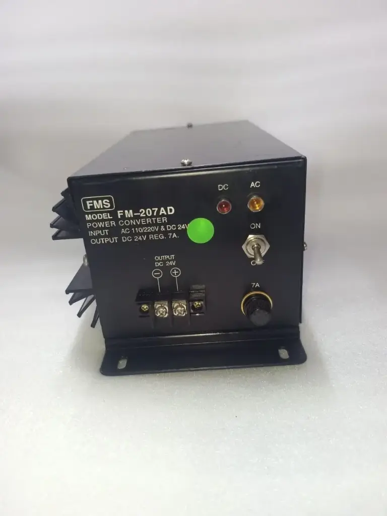 FMS FM-207AD Power Converter AC 110/220V & DC 24V