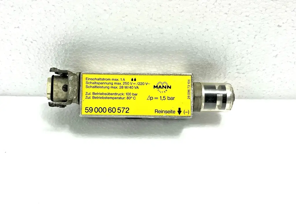 NEW MANN FILTER 59 000 60 572 MAINTENANCE SWITCH WITHOUT PIN