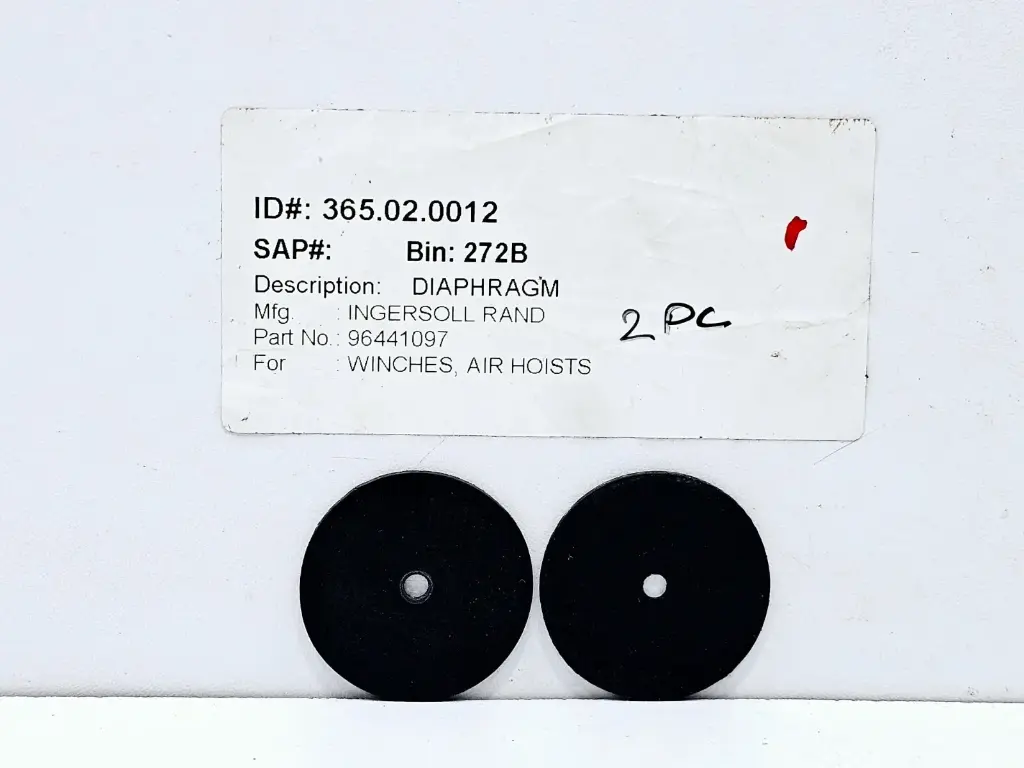 NEW INGERSOLL RAND 9644-1097 DIAPHRAGM 96441097 LOT OF 2