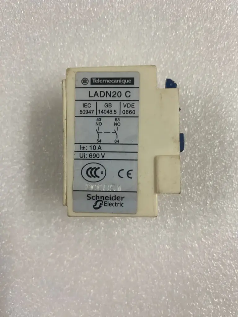 LADN20C Telemecanique-Schneider Auxiliary Contact Block 2NO