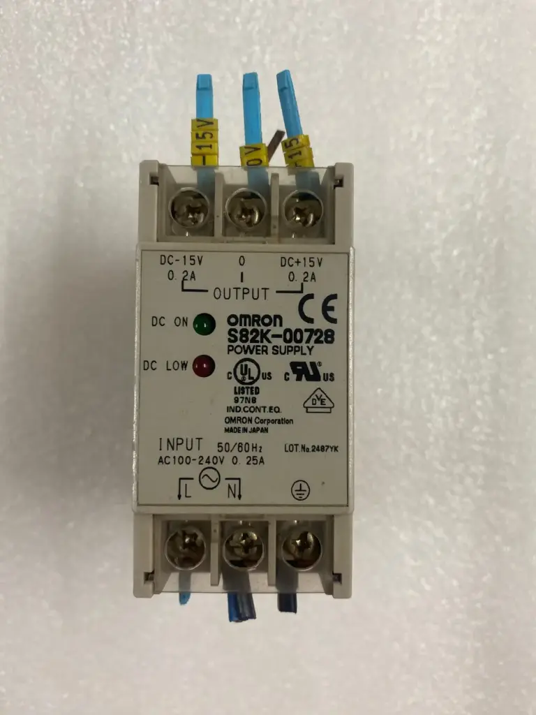 Omron S82K-00728 Power Supply