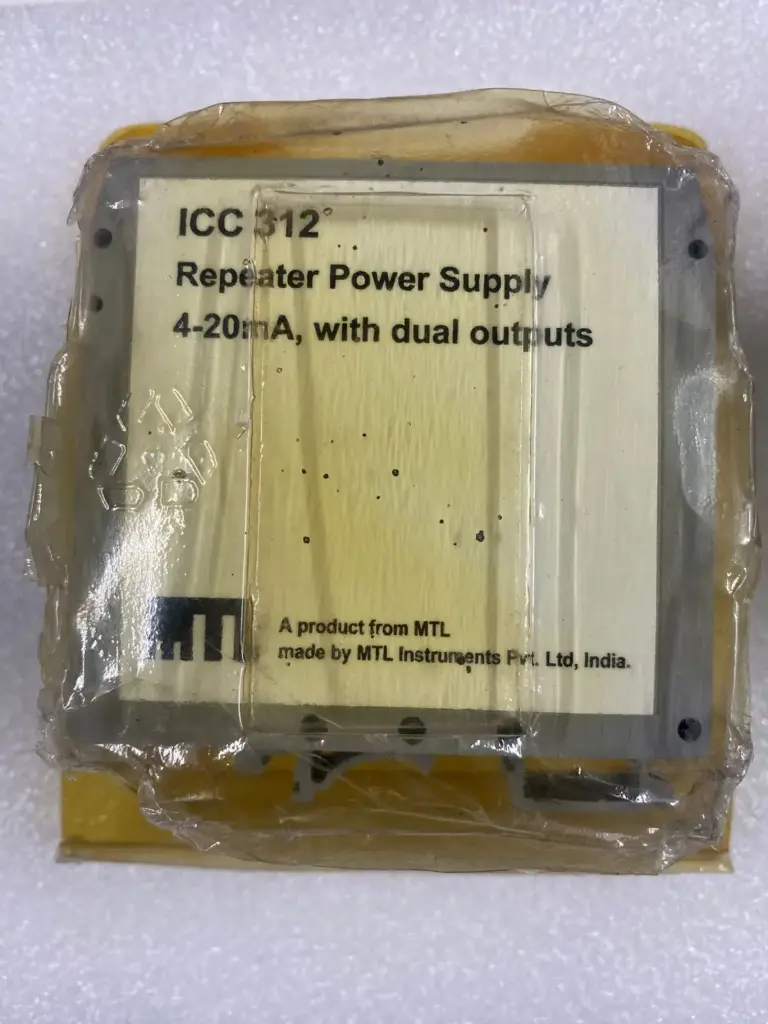 New MTL ICC 312 Repeater Power Supply 4-20mA, With Dual Output Isolator