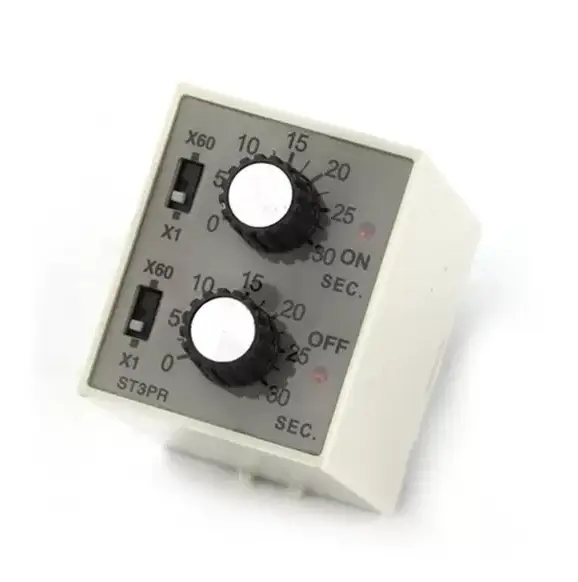 New FUJI ST3PR Electrical Time Relay 0-30 Sec.	​