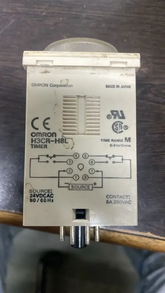 Omron H3CR-H8L Power Off Delay Timer 0.06 Min To 12 Min