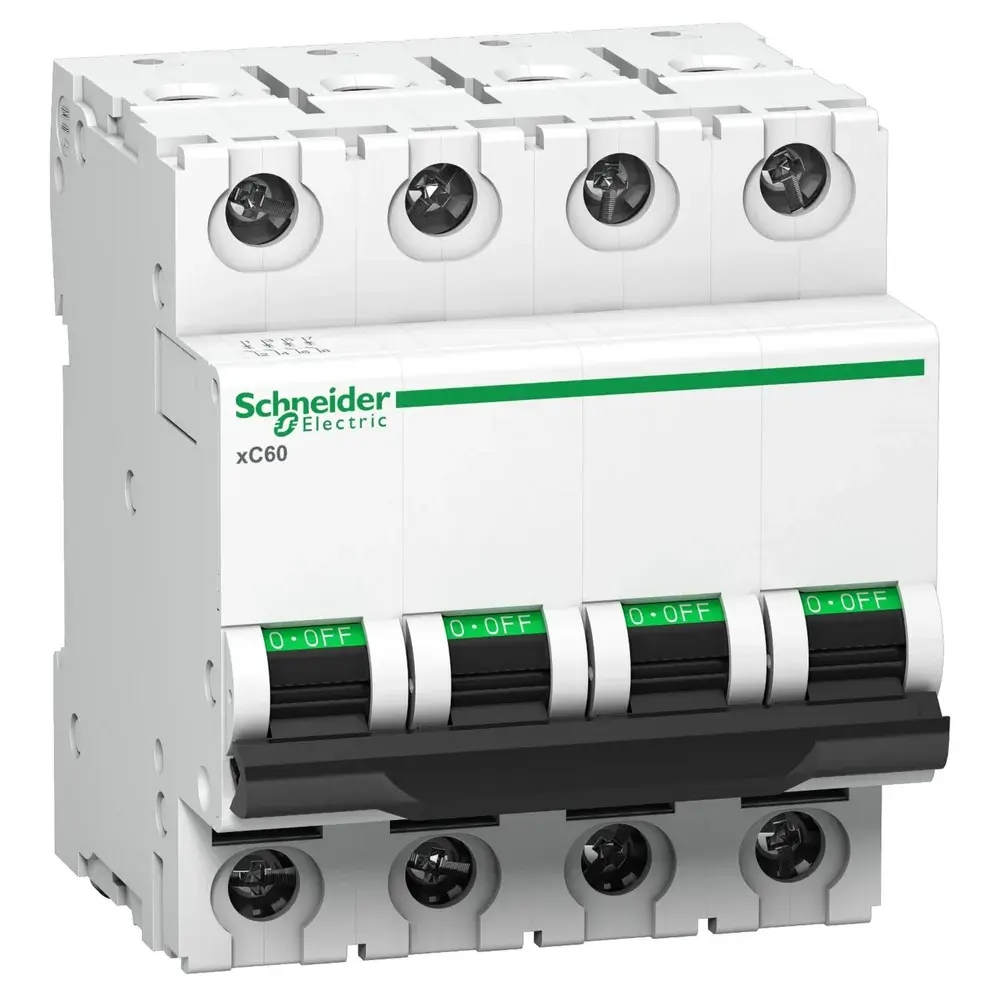 New Schneider Electric A9N4P63CGN 63A TPN MCB