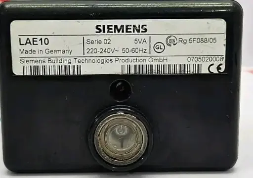 SIEMENS LAE10 FLAME SAFEGUARD