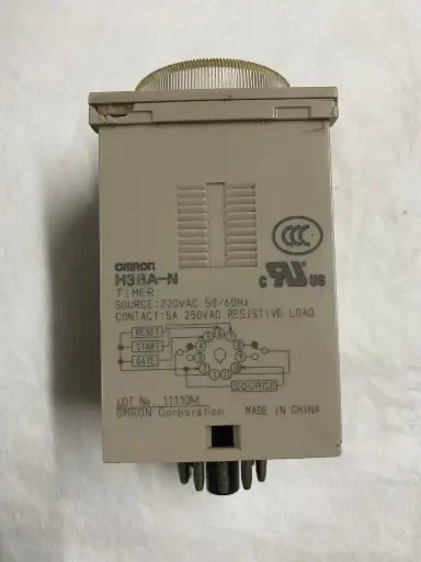 Omron H3BA-N Timer 0-10 Sec 220VAC