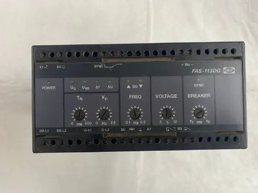 DEIF FAS113DG synchronize controller 440V