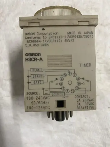 Omron H3CR-A 0-12 Sec 100-240V AC