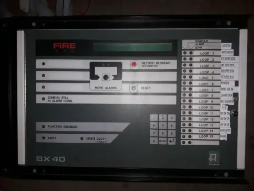 Autronica BX-40 Fire Alarm Control Panel
