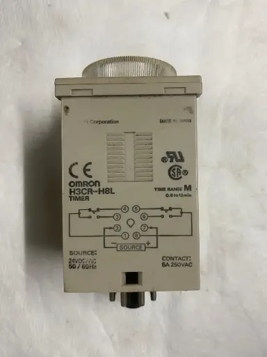 Omron H3CR-H8L Power Off Delay Timer 0 to 6 Min