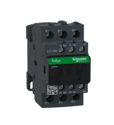 NEW LC1D32M7 | TeSys D contactor - 3Poles  440 V 32 A - 220 V AC coil - Schneider Electric