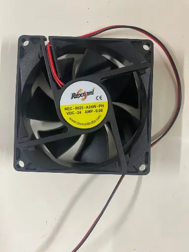 New REXNORD 24V DC FAN, MODEL-REC-8025-A24