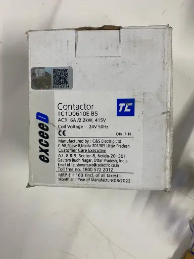 NEW TC C&S 24V CONTACTOR TC1D0601-E